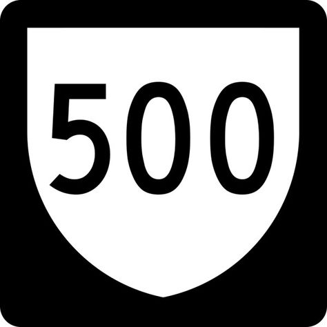 This picture shows the number 500 written in black inside a white shield shape that is surrounded by a black square. Educational Math Games, Number Five, Math Instruction, Math Game, Five Hundred, Study Test, Teaching Activities, Math Class, Middle School Student