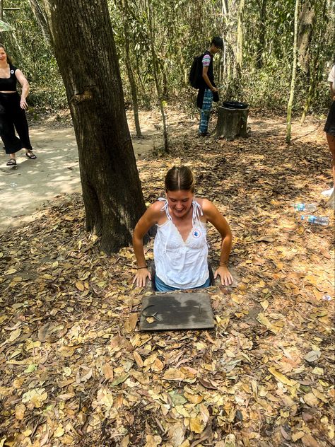 📌 Chu Chi Tunnels, nr Ho Chi Minh City, Vietnam Chu Chi Tunnel Vietnam, Vietnam Tunnels, Ho Chi Minh City Vietnam Aesthetic, Vietnam Ho Chi Minh, Twenty Twenty, Se Asia, Ho Chi Minh City, East Asia, Ho Chi Minh