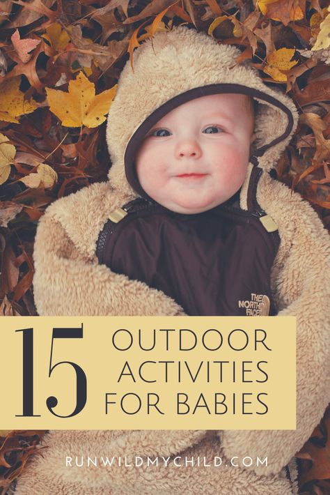 Outdoor activities for babies - why it’s so important to get your baby outside, tips for taking your baby outside and 15 simple outdoor activities for babies that a new parent will easily be able to incorporate into daily life. #baby #babies #outdoorbaby #outdooractivities #outdoorkids #newmom #newbornactivities #babyactivities #activitiesforbabies #runwildmychild Outdoor Play For Infants, Outdoor Activities For Two Year Olds, Nature Activities For Infants, Nature Activities For Babies, Outdoor Activities For Infants, Infant Outdoor Activities, Outdoor Baby Activities, Outdoor Activities For Babies, Outdoor Activities For 1 Year