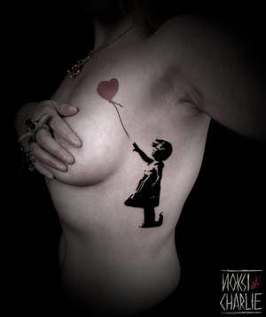 25 Banksy Inspired Tattoos | Tattoodo Banksy Tattoo, Banksy Rat, Inspired Tattoos, Facial Tattoos, Banksy Graffiti, Street Painting, Banksy Art, Painting Tattoo, Free Tattoo