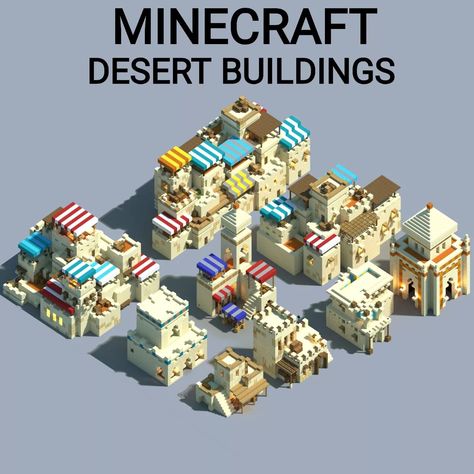 This is an DESERT build Upgrade. . Schematic is available!!! (patreon) . I hope you Like it. Full Timelapse is on Youtube⛏️🔥 Please… | Instagram Minecraft Middle Eastern House, Minecraft Crypt Build, Egypt Minecraft Builds, Desert Mega Base Minecraft, Desert Oasis Minecraft, Desert Buildings Minecraft, Desert Town Minecraft, Minecraft Desert Temple Remodel, Desert Minecraft Ideas