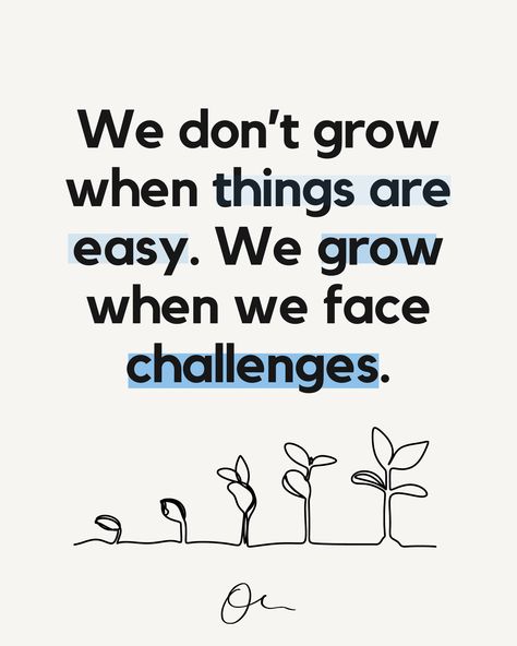 As a business professional, I've learned facing challenges is crucial for growth. They push us to innovate, develop new skills, and find creative solutions. These experiences build resilience and perseverance—key traits for anyone aiming to succeed.  I believe in embracing a growth mindset, which means seeing every challenge as a chance to achieve our goals. This approach has not only helped me thrive in tough situations.  "We don’t grow when things are easy. We grow when we face challenges." Succeed Quotes, Quotes Growth Mindset, Quotes Growth, Growing Quotes, Build Resilience, Facing Challenges, Learning Quotes, New Skills, Business Professional