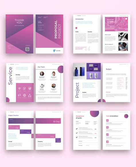 Business Proposal Ideas Creative, Business Proposal Design Ideas, Sponsorship Proposal Design Layout, Proposal Design Layout Creative, Proposal Document Design, Document Design Ideas, Creative Proposal Design, Business Proposal Design, Proposal Template Design