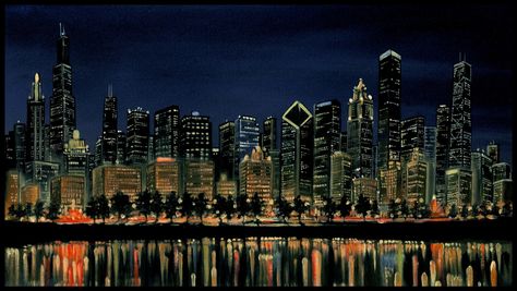 chicago background hd Goalkeeper Quotes, Chicago Skyline Tattoo, Gloomy City, Chicago Wallpaper, Skyline Wallpaper, High Wallpaper, Skyline Tattoo, Skyline Night, Chicago At Night