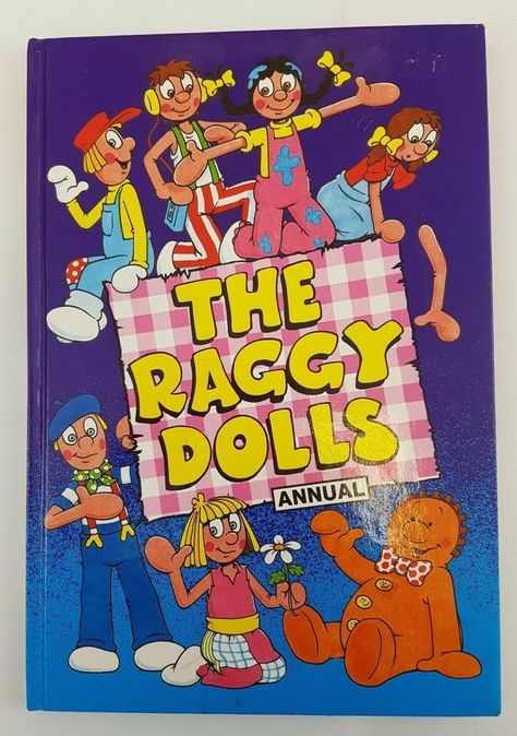 The Raggy Dolls Annual. Custom Trainers, Raggy Dolls, Create This Book, Memory Board, Kids Zone, Voodoo Dolls, Kids Watches, Early 2000s, Long Legs