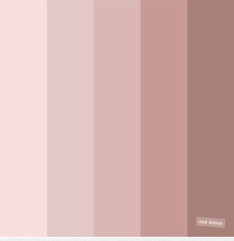 Blush tones : Pretty blush color scheme Baby Pink Palette, Nude Wall Color, Pink Colors Shades, Baby Pink Color Palette, Blush Color Scheme, Nude Color Palette, Hal Decor, Skin Color Palette, Palette Ideas