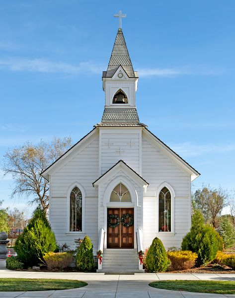 Old St. Mary's Church in Rocklin Church Asthetic Picture, Old Church Interior, Old Church Aesthetic, Priest Aesthetic, Pretty Church, Culture Collage, Peaceful Sunday, Old Catholic Church, Church House