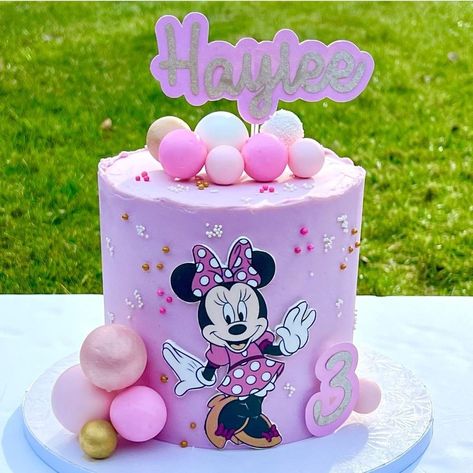 Cake Mini Mouse Birthday, Mickey And Minnie Mouse Cake, Pastel Minnie Mouse Cake, Minnie Mouse Cake Ideas, Pastel Mini Mouse, Pink Cake Minnie Mouse, Minimouse Cake For Girl, Pastel Minnie Mouse Rosa, Minnie Mouse Cake Design