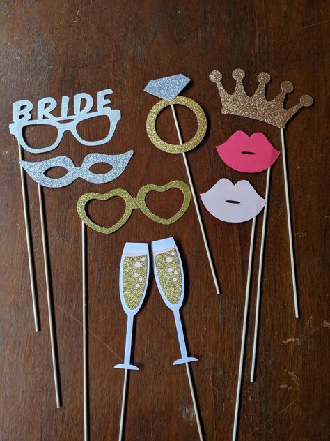 Bridal Shower Photo Booth Props, 1 Diamond Ring, Bridal Shower Props, Simple Bridal Shower Decorations, Bridal Shower Photo Booth, Bride To Be Decorations, Bridal Shower Photo Prop, Simple Bridal Shower, Bridal Shower Decorations Diy