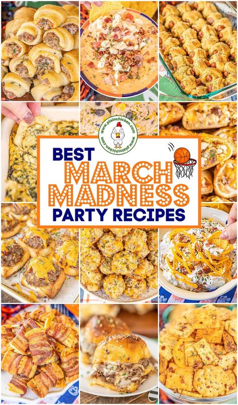 Basketball Appetizers, March Madness Food Ideas, March Madness Party Food, March Madness Food, March Madness Party, Best Dip Ever, Bacon Ranch Dip, March Madness Parties, Sausage Cornbread Stuffing