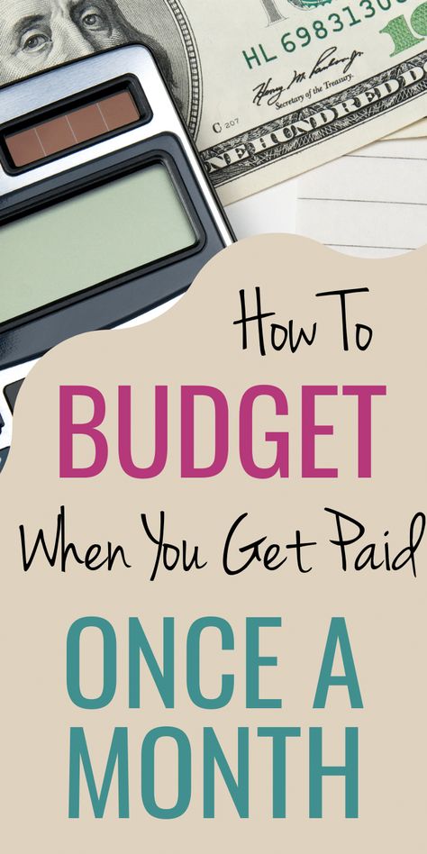 Easy Monthly Budget, How To Budget When You Get Paid Once A Month, How To Budget When You Get Paid Monthly, Monthly Paycheck Savings Plan, Once A Month Paycheck Budget, Monthly Budget Planner For Beginners, Monthly Paycheck Budget, Organizing Finances, Monthly Savings Plan