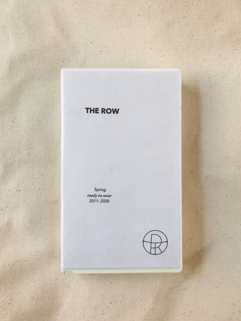 The Row The Row Branding, The Row Packaging, French Branding, Logo Inspiration Modern, Olive Oil Packaging, Clothing Labels Design, Identity Design Inspiration, Print Collateral, Graphics Layout