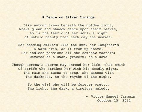 My first attempt at a Shakespearean sonnet Shakespearean Sonnet, Poetry For Kids, Silver Linings, Golden Lights, Silver Lining, Autumn Trees, Quote Aesthetic, Literature, Turn Ons