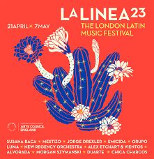 La Linea 23 – The London Latin Music Festival Announces 2023 Lineup | World Music Central Latino Album Cover, Latin Festival Poster, Latin Poster, Latin Festival, Latino Design, Latino Music, Latin Party, Latin American Music, Flowering Cactus