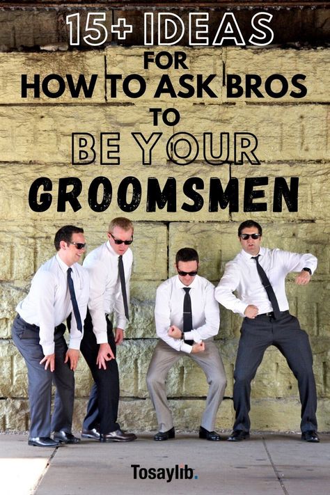 You can have a wedding without groomsmen, but it wouldn’t feel complete.    How to ask groomsmen to be at your wedding is not a simple task. It’s not something one can practice, and most people have weddings only once.    #howtoaskgroosmen #groomsmen Asking To Be A Groomsmen, How To Ask Best Man Ideas Be My Groomsman, Creative Ways To Ask Groomsmen, Ideas For Asking Groomsmen, Asking Groomsmen To Be In Wedding Funny, How To Ask Guys To Be Groomsmen, Ideas To Ask Groomsmen To Be In Wedding, Groomsmen Invitation Ideas, How To Ask Best Man Ideas