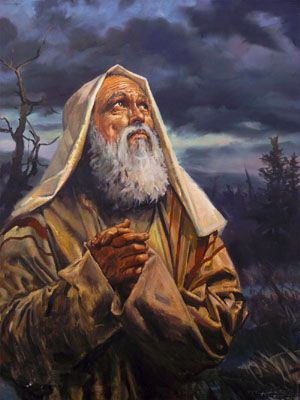 Abraham, who is said to be the founder of Judaism. The role that Abraham played in is rediscovery of monotheism, in one God. Before, he was known as Abram with his wife, Sarah, and one day, God called on Abram to move to Canaan. God and Abram made a covenant that when Abram moves to Canaan, his descendants would have the land. After this, God gave him the name of Abraham. Abraham In The Bible, Prophet Abraham, Abrahamic Covenant, Father Abraham, Sodom And Gomorrah, Abraham And Sarah, Seni Arab, Retro Art Prints, Animal Illustration Art