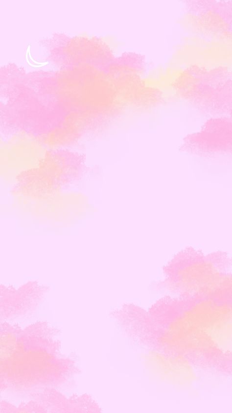 Pink Sky Illustration, Plane Pink Wallpaper, Aesthetic Pink Clouds, Pink Clouds Sky, Pink Moon Wallpaper, Plane Wallpaper, Pink Wallpaper Laptop, Plain Wallpaper Iphone, Cute Home Screen Wallpaper