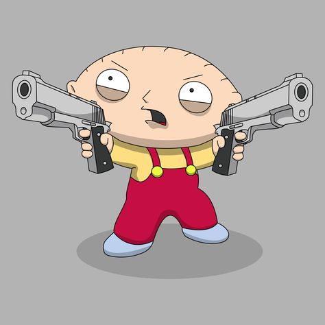 Stewie Drawing, Gangster Cartoon, Cartoon Paintings, Cartoon Character, The Cutest, Paintings, Tattoos