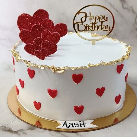 Birthday Cake Ideas For Men Boyfriends, Anniversary Theme Cake, Fondant Birthday Cakes, Cake For Anniversary, Faultline Cake, Birthday Cake Simple, Baking Store, Anniversary Cake Designs, Fondant Cakes Birthday