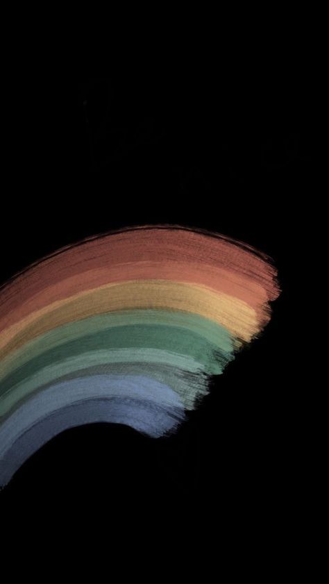 Asthestic Icon Dark, Black Wallpaper Rainbow, Rainbow With Black Background, Black Wallpaper With Rainbow, Dark Rainbow Aesthetic Wallpaper, Wallpaper Backgrounds Rainbow, Black Rainbow Wallpaper, Rainbow Black Background, Black Wallpaper Cute