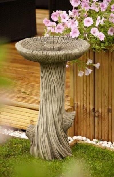 Stone Bird Baths, Bird Bath Garden, Natural Granite, Bird Baths, Cast Stone, Garden Stones, All The Way Up, Garden Ornaments, Wild Birds