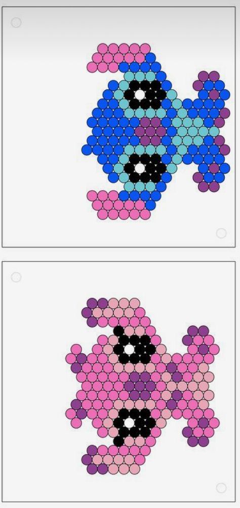 Aqua Bead Art, Peeler Bead Stitch, Disney Fuse Bead Patterns, Aqua Bead Patterns, Aqua Bead Designs, Perler Beads Ideas Stitch, Stitch Fuse Beads, Big Perler Bead Patterns Design, Water Fuse Beads Ideas