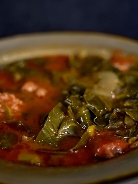 Discover the Southern Tradition of Gumbo-Style Collard Greens Green Gumbo, Southern Candied Yams, Smoked Turkey Legs, Candied Yams, Earthy Greens, Candy Yams, Smothered Chicken, Andouille Sausage, Andouille