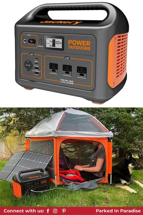 Diy Solar Power Generator, Portable Power Generator, Camping First Aid Kit, Camping Power, Portable Power Supply, Camping For Beginners, Diy Solar Panel, Weekend Camping, Weekend Camping Trip