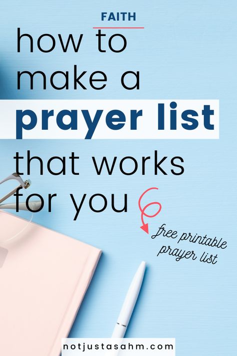 We want our prayers to flow naturally and beautifully, but it doesn't always happen like that. Sometimes prayer is hard. It's hard to focus on prayer, and the needs are overwhelming. Use these tips to help you write a prayer list that works for you and helps you pray consistently. (Includes free printable prayer list.) Categories To Pray For, Prayer Schedule Weekly, Prayer Bible Themes, Prayer List Ideas, Prayer List Printable, Prayers List, Prayer List Template, Prayer For Discernment, A Woman Of God