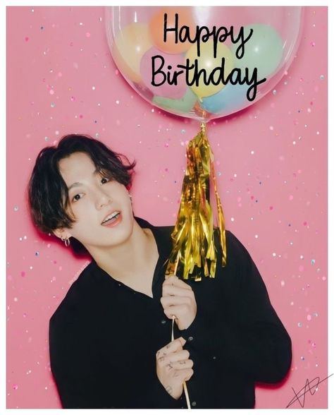 Happy Birthday Bts Army, Jungkook Happy Birthday Edit, Jungkook Birthday Pictures, Jungkook Birthday Edit, Happy Birthday Kpop, Happy Birthday Kookie, Kpop Birthday, Happy Birthday Jungkook, Birthday Jungkook