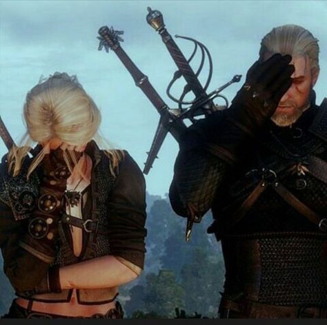 Ciri The Witcher, Geralt Yennefer, Geralt And Ciri, Jhin League Of Legends, Witcher Wallpaper, Witcher Game, Witcher Wild Hunt, The Witcher Game, The Witcher Wild Hunt