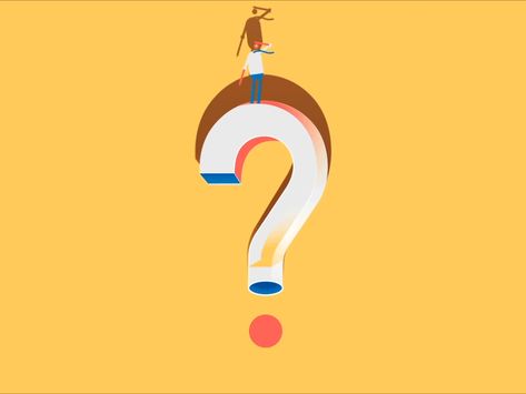 Having fun with the question you don't know by ARM Sattavorn Do You Have Any Questions Image, Contact Images, Question Animation, Question Illustration, Fun Fact, Question Mark Gif, Question Gif, Crying Cartoon, Animated Clipart