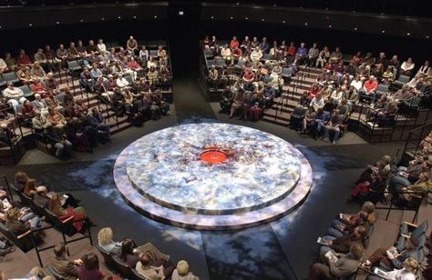 Circle platform inspiration Theatre In The Round, Elizabethan Theatre, Theatre Seats, Ashland Oregon, Shakespeare Festival, Inn Hotel, Southern Oregon, Theatre Company, Plan Ideas