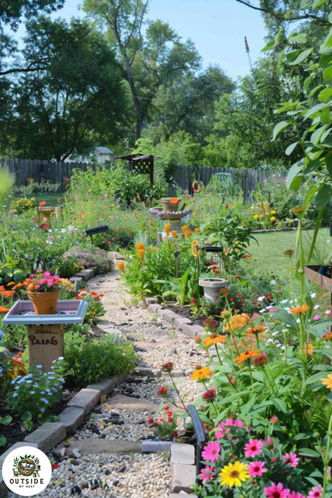 Invite nature in with a butterfly garden oasis, where colorful blooms and serene pathways create a perfect haven. Tap to discover how to create your own! Butterfly Garden Backyard, Home Butterfly Garden, Diy Butterfly Garden Ideas, Butterfly Garden Ideas Design, Indoor Butterfly Garden, Butterfly Garden Ideas Landscaping, Butterfly Garden Design Layout, Backyard Butterfly Garden, Butterfly Garden Ideas