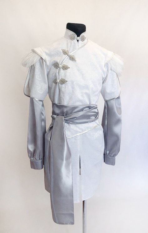 Formal Fantasy Clothes Male, Elven Aesthetic Clothes Male, Fantasy Wedding Clothes Male, Elven Robes Male, Elven Costume Male, Silkpunk Fashion, Fantasy Dress Male, Elven Aesthetic Male, Male Fantasy Costume