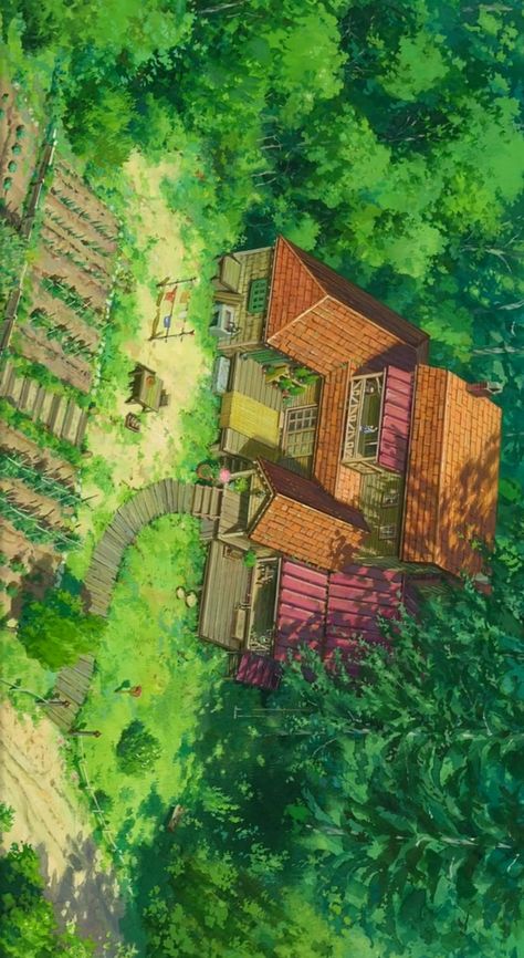 When Marnie Was There Scenery, Where Marnie Was There, When Marnie Was There House, When Marnie Was There Wallpaper, When Marnie Was There Aesthetic, Marnie Ghibli, Ghibli Nature, Marnie Was There, 3d Diorama