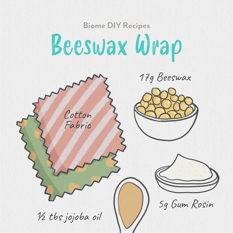 Biome on Instagram: “DIY RECIPE // Beeswax Wrap⁠ ⁠ This easy recipe uses beeswax, resin and jojoba oil, to create a pliable beeswax wrap to use in place of…” Beeswax Wraps Diy, Bees Wax Wrap Diy, Beeswax Bag, Diy Beeswax Wrap, Provident Living, Montana House, Bees Wax Wraps, Bee Stuff, Beeswax Wrap