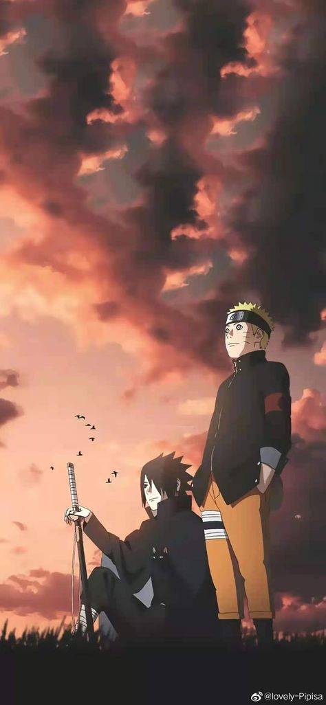 Naruto Wallpaper Sasuke, Naruto Dan Sasuke, Sasuke Wallpaper, Kid Naruto, Photo Naruto, Anime Character Names, Naruto Uzumaki Hokage, Naruto And Sasuke Wallpaper, Naruto Vs Sasuke