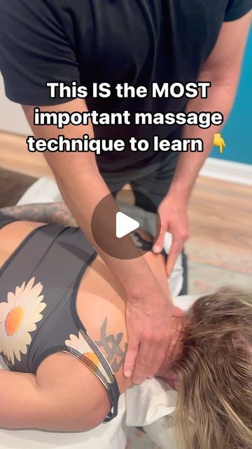 James Moore on Instagram: "This is the most important massage technique to learn because it’s the easiest way to helps someone relax. FOLLOW to relax your body! 

#massage #viral" Massage Therapy Techniques Videos, Body Massage Spa, James Moore, Therapy Techniques, Massage Therapy Techniques, Massage Techniques, Spa Massage, Body Massage, Massage Therapy