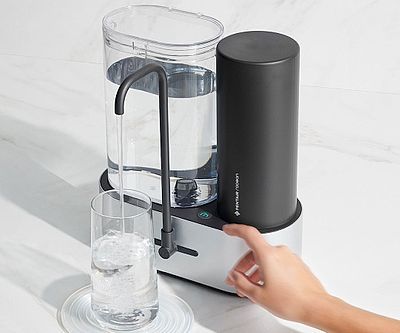 53 Unique Gifts For Couples That They'll Both Love Brita Pitcher, Countertop Water Filter, Water Filter System, White Faucet, Unique Gifts For Couples, Water Filters System, Home Health Remedies, Water Purifier, Water Filter