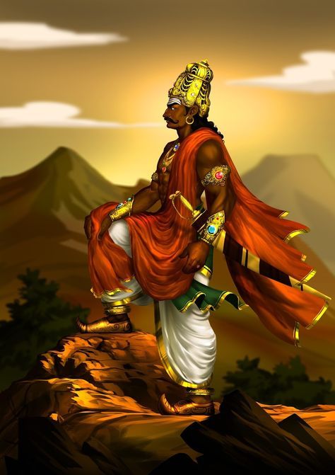 Raja Raja Cholan, Tamil Kings, Chola Dynasty, भारतीय इतिहास, King Ravana, Ponniyin Selvan, King Painting, Murugan Wallpapers, Lord Rama Images