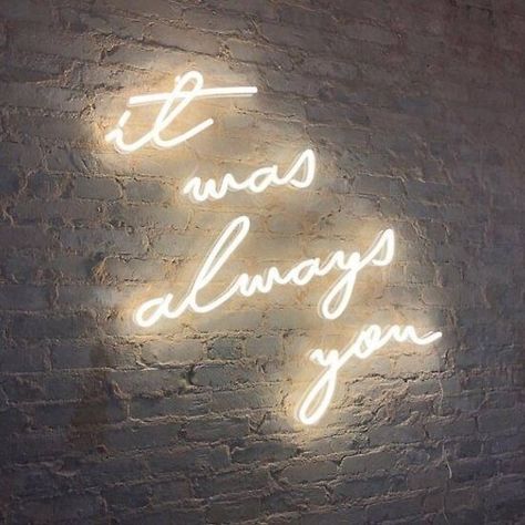 Neon Wedding, Always You, Wedding Sign, Neon Sign, The Wall, Neon, Wall, White