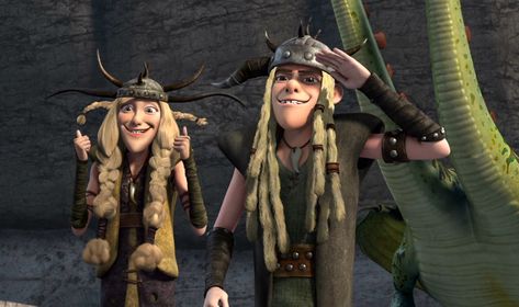 Httyd Ruffnut And Tuffnut, Tuffnut And Ruffnut, Httyd Tuffnut, Ruffnut And Tuffnut, Dragons Httyd, Httyd 3, Httyd Dragons, Dragon Trainer, Dragon Tattoo Designs