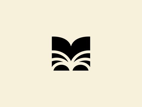 M + Book by Aditya | Logo Designer | Dribbble | Dribbble Book Illustration Tattoo, Book Logo Design Icons, Book Logo Ideas, Literature Logo, Bookshop Logo, Book Logo Design Ideas, Poetry Logo, Book Icon Design, Library Logo Design