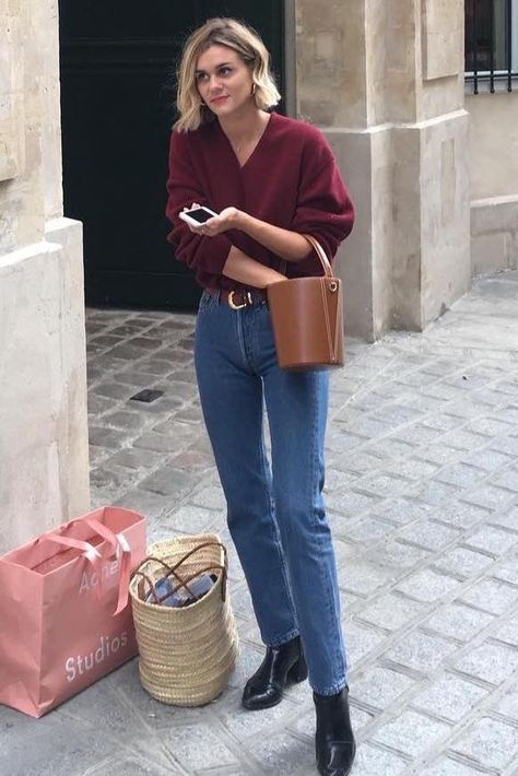 Stylish Street Style, Style Parisienne, French Street Fashion, Parisian Chic Style, French Street, Daily Fashion Inspiration, Fashion Street Style, What To Wear Today, Fall Outfit Ideas