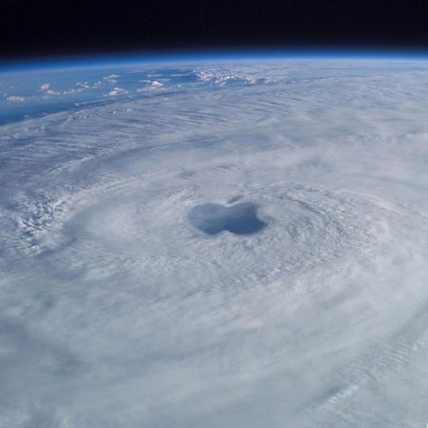 Apple Logo Space Hurricane  #iPad #Wallpaper Earth View From Space, Ignatian Spirituality, Earth View, Eye Of The Storm, Tropical Storm, The Weather Channel, Us History, Natural Disasters, Portal