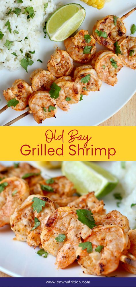 Easy Grilled Shrimp Skewers, Fresh Shrimp Recipes Grilled, Grilled Shrimp Dry Rub, Large Shrimp Recipes Grilled, Grilled Large Shrimp, Grilled Shrimp Recipes On Grill, Easy Shrimp Marinade For Grill, Shrimp With Old Bay Seasoning Recipes, Grilled Shrimp Marinade Easy