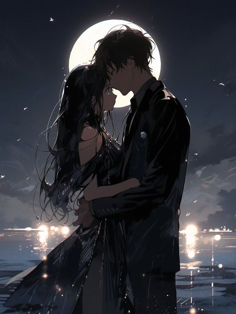 Anime Couple Wallpapers, Cute Love Couple Anime, Aesthetic Anime Couple, Love Anime Aesthetic, Anime Couple Aesthetic, Couple Anime Drawing, Couple Fantasy Art, Couple Picture Anime, Digital Art Couple