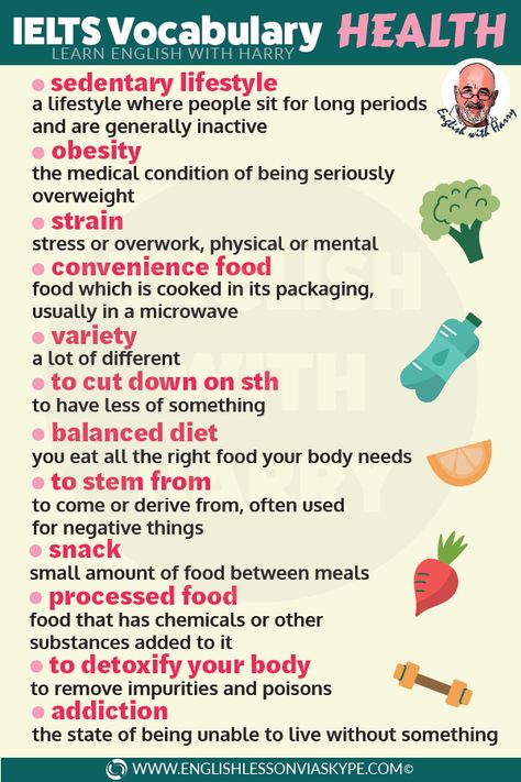 Healthy Lifestyle IELTS Vocabulary - IELTS Test Preparation Ielts Topics Vocabulary, Ielts Preparation Plan, Ielts Vocabulary Speaking, Ielts Writing Task 1 Academic Vocabulary, Linking Words For Ielts, Ielts Vocabulary Synonyms, Vocab For Ielts Writing, Vocabulary Ielts, What Is Ielts Exam