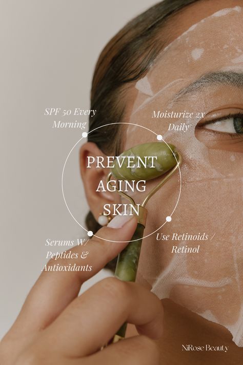 Who doesn’t want youthful, healthy skin? There are ways to prevent visible skin aging and maintain your complexion. 1.) Use an SPF 50 daily, rain or shine this should be the last step to your morning routine. 2.) Moisturize like your skin depends on it (cause it does). Morning and night, keep your skin HYDRATED. 3.) Retinoids/Retinol is great for pesky sun damage & may even prevent it! 4.) Antioxidants & Peptides work wonders to ease inflammation, repair damaged skin, and evens out skin tone. Skin Care Social Media Design, Before And After Skincare, Skin Care Social Media, Night Care Routine, Skin Facts, Esthetician Marketing, Skin Care Business, Forehead Wrinkles, Face Exercises